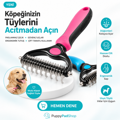 Tüy Toplayıcı/Dolanmış Tüy Açıcı Tarak