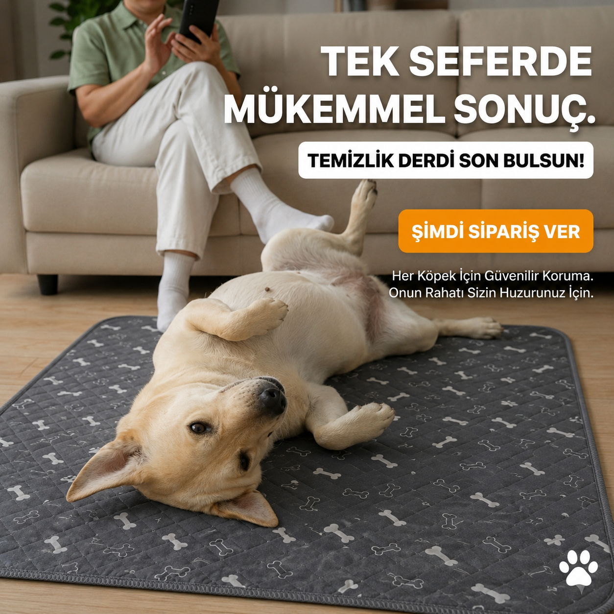 Türkiye'de İlk Feromon Kokulu Yıkanabilir Tuvalet Pedi